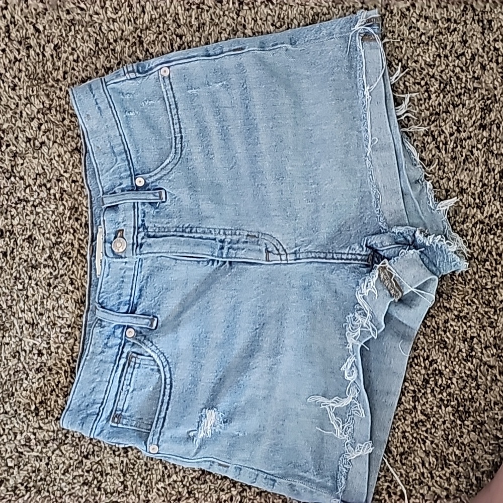 High rise shorts